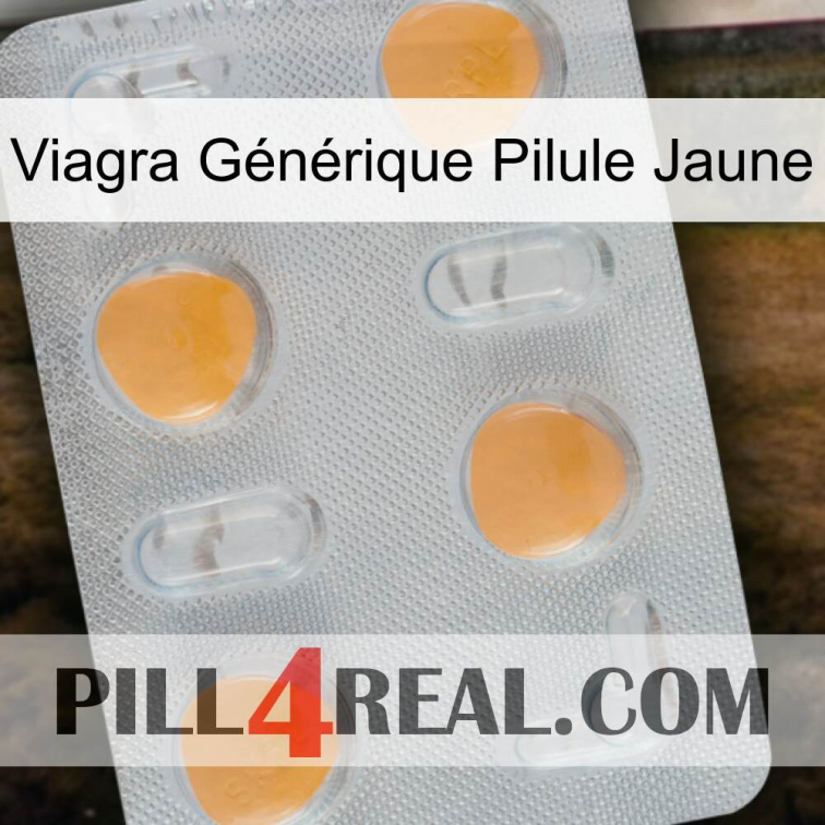 Viagra Générique Pilule Jaune 24